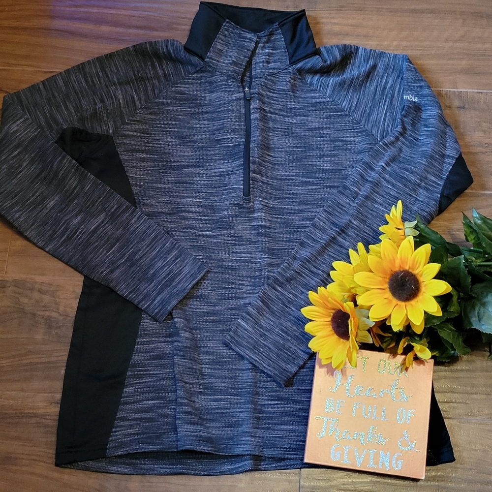 Columbia 1/4 zip pull over jacket Large